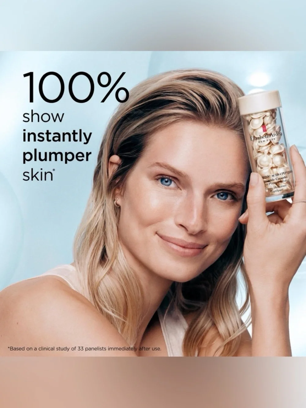 Elizabeth Arden Hyaluronic Acid Ceramide Capsules 60 Ct Hydra Plumping Serum